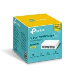 TP-Link 5-portni switch modeli nude različite opcije: od osnovnih 10/100 Mbps do gigabitnih 10/100/1000 Mbps portova, sa ili bez PoE funkcionalnosti, za napajanje uređaja putem mreže. Idealni su za kućne i poslovne mreže.
