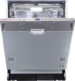 Ugradna mašina za sudove Tesla WDI690M (60 cm, 14 kompleta) sa 7 programa pranja, tihim radom (44 dB), Aqua Stop zaštitom i LED indikatorom – savršen spoj efikasnosti i pouzdanosti.