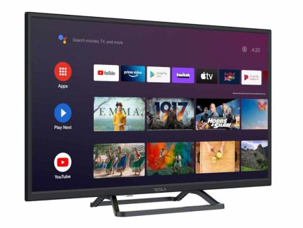 Televizor TESLA 24E632BHS/LED/24"/HD/Smart/Android/crna/12 volti