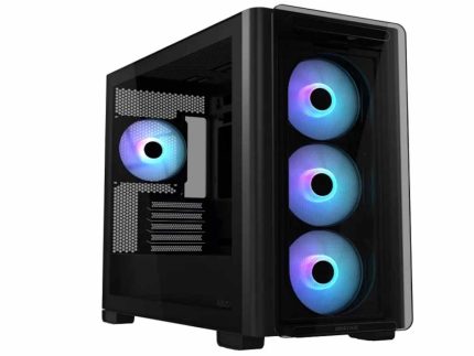 Kucište ASUS A23 PLUS TG ARGB/Micro-ATX/Mini-ITX/kaljeno staklo/bez napajanja/crna