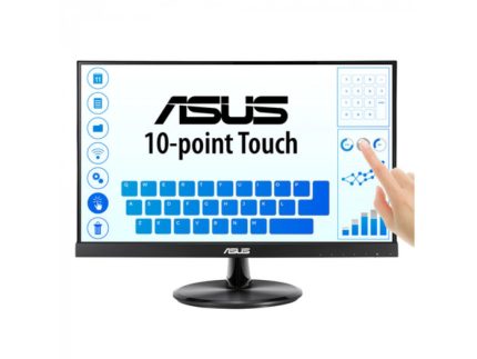 Monitor ASUS VT229H 21.5"/IPS, touch/1920x1080/60Hz/5ms GtG/VGA,HDMI/VESA/zvucnici/crna