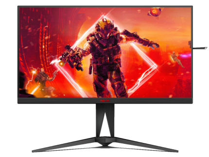 Monitor AOC AGON AG325QZN/EU 31.5"/VA/2560x1440/240Hz/1ms GtG/HDMIx2,DPx2,USB/Freesync/pivot/crna