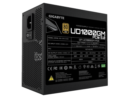 Napajanje GIGABYTE UD1000GM PG5 GEU2 1000W/ATX/80Plus Gold/crna