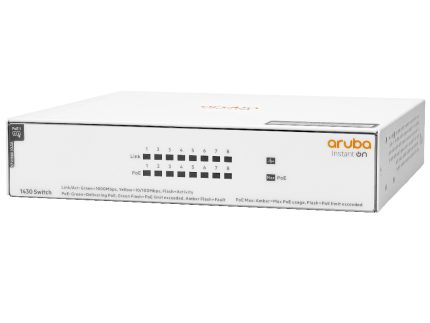 Switch ARUBA Instant On 1430 8G Class4 PoE 64W