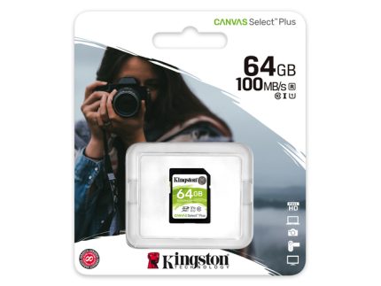 Memorije kartice KINGSTON SDS2/64GB/SD/64GB/Class10 U1/100MB/s-85MB/s