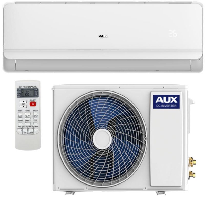 AUX klima ASW-H24F7B4 inverter 24 000 BTU sa A++ klasom, tihim radom, grejanjem do –15 °C, naprednim filterima