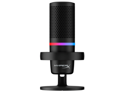 HyperX DuoCast - USB Microphone (Black) - RGB Lighting