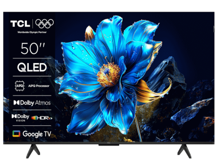 Televizor TCL 50P7K/QLED/50"/4K/60Hz/Google TV/crna