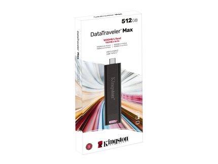 USB memorija KINGSTON DTMAX/512GB/DataTraveler Max/3.2/crna