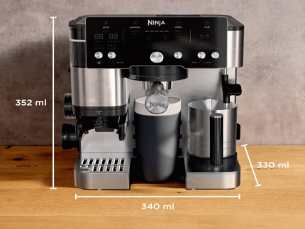 Aparat za kafu NINJA ES501EU Luxe/2u1/crna-siva