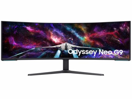 Monitor SAMSUNG LS57CG952NUXEN 57"/VA,zakrivljen,32:9/7680x2160/240Hz/1ms GtG/HDMIx3,DP,USB/Freesync