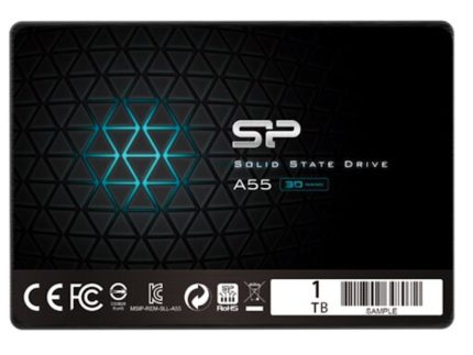 SSD SILICON POWER A55 1TB/2.5"/SATA 3/crna