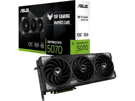 Graficke karte ASUS TUF-RTX5070-O12G-GAMING NVD/12GB/GDDR7/192bit/crna