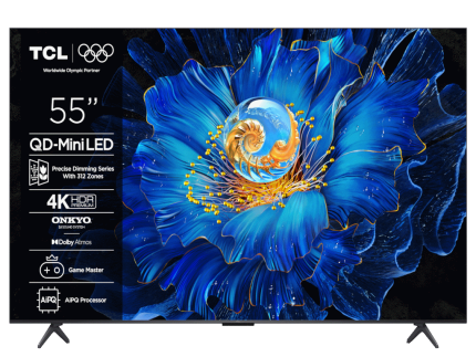 Televizor TCL 55C6KS/MiniLED/55"/4K/60Hz/Google TV/crna