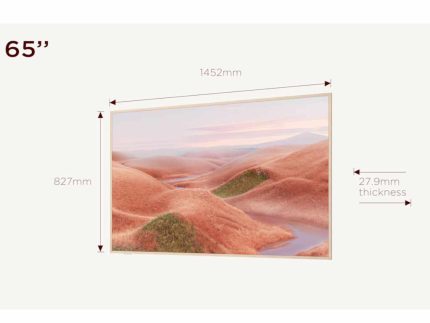 Televizor TCL 65A300W/QLED/65"/4K UHD/144Hz/Matte Screen/"Ai" Art/Google TV/frame