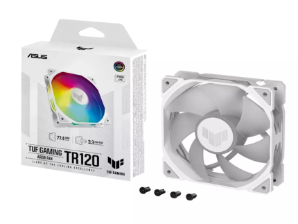 Ventilator ASUS TUF GAMING TR120 FAN ARGB/bela