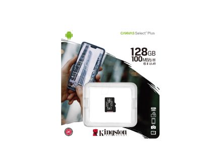 Memorije kartice KINGSTON SDCS2/128GBSP/microSDXC/128GB/Class10 U1/100MB/s-10MB/s