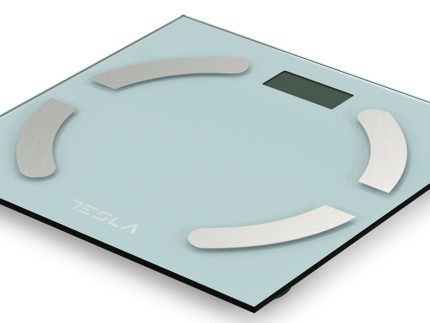 Telesna vaga TESLA BS301WX 3-180kg/bela-inox