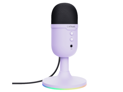 Mikrofon TRUST GXT234P YUNIX USB MICROPHONE PURPLE