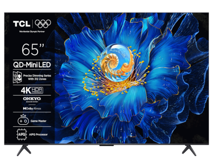 Televizor TCL 65C6KS/QLED-Mini LED/65"/4K UHD/60Hz/Google TV/crna