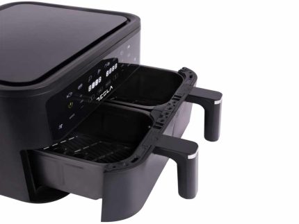 Air Fryer TESLA AF900BSD 2400W/4.5L+4.5L/digital panel/crna-inox