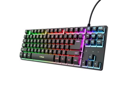 Tastatura TRUST GXT833 THADO žicna/RGB/TKL/SRB/gaming/crna