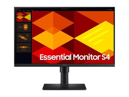 Monitor SAMSUNG LS24D406GAUXEN 24"/IPS/1920x1080/100Hz/5ms GtG/HDMIx2,DP,USB/pivot/zvucnici/crna